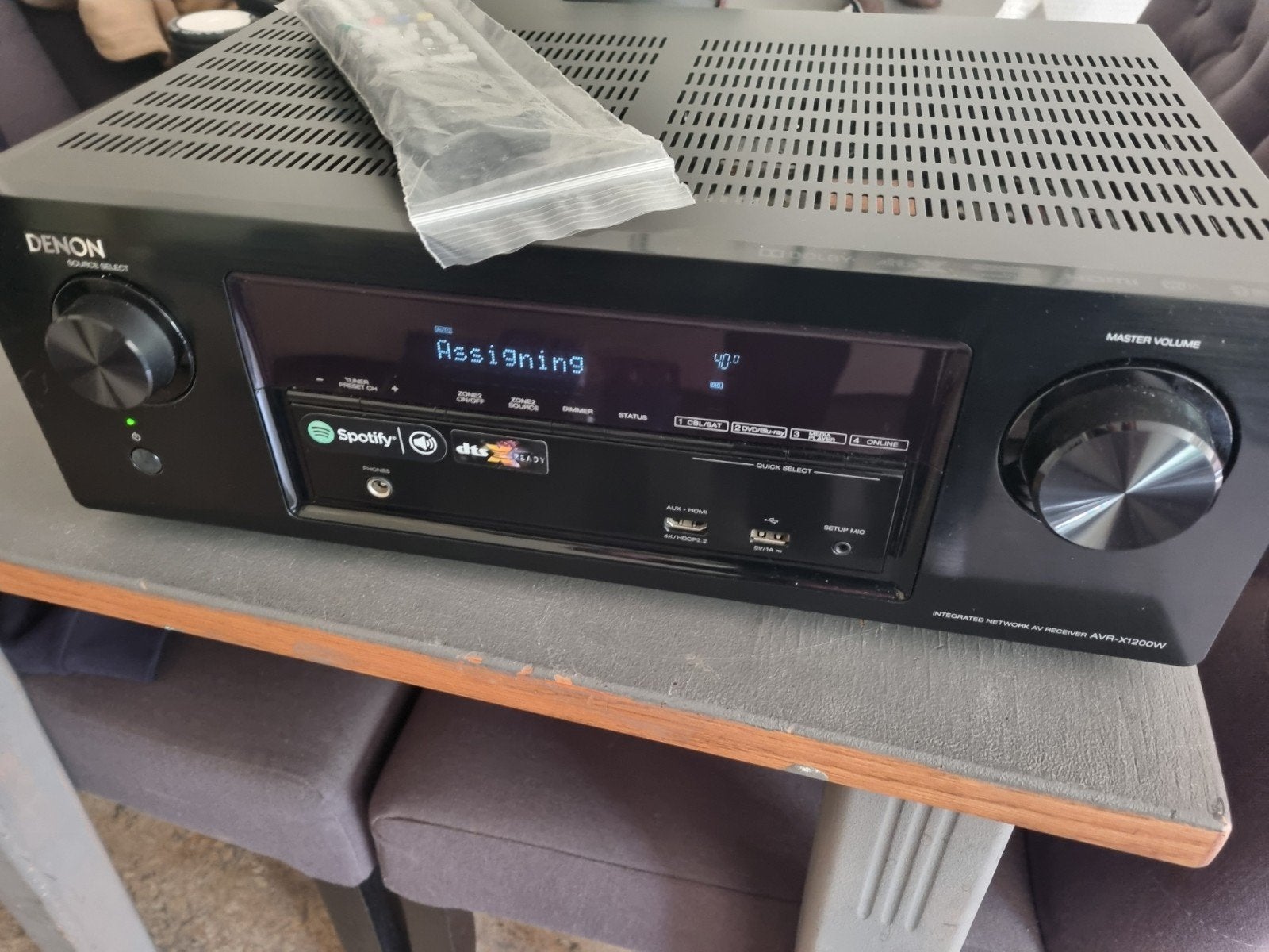Denon avr-x 2300w met teufel speakers, Ophalen of Verzenden, Zo goed als nieuw, 70 watt of meer, Overige spelers
