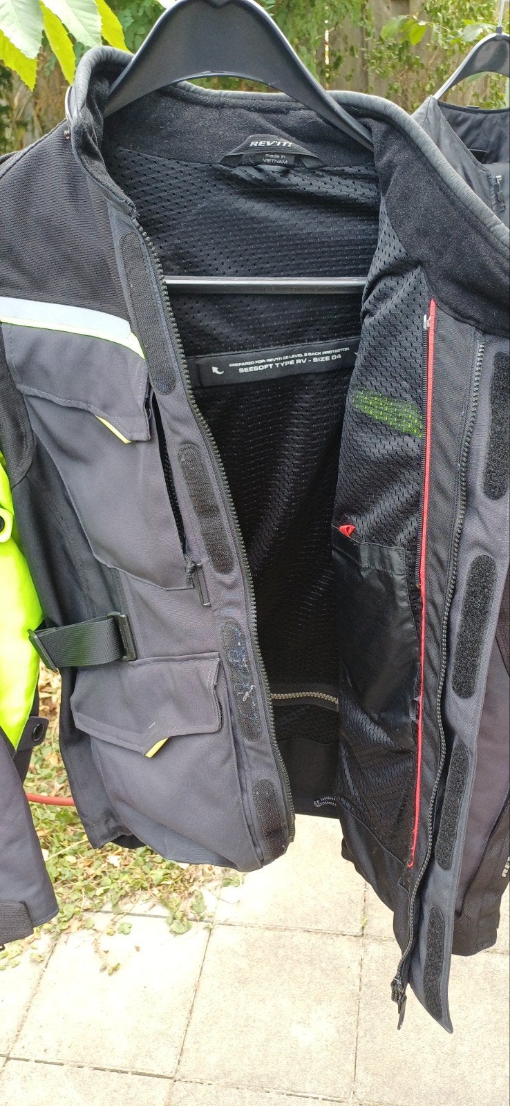 REV'IT! Outback 2 Motorjas en -broek (textiel), Ophalen, Tweedehands, Combipak