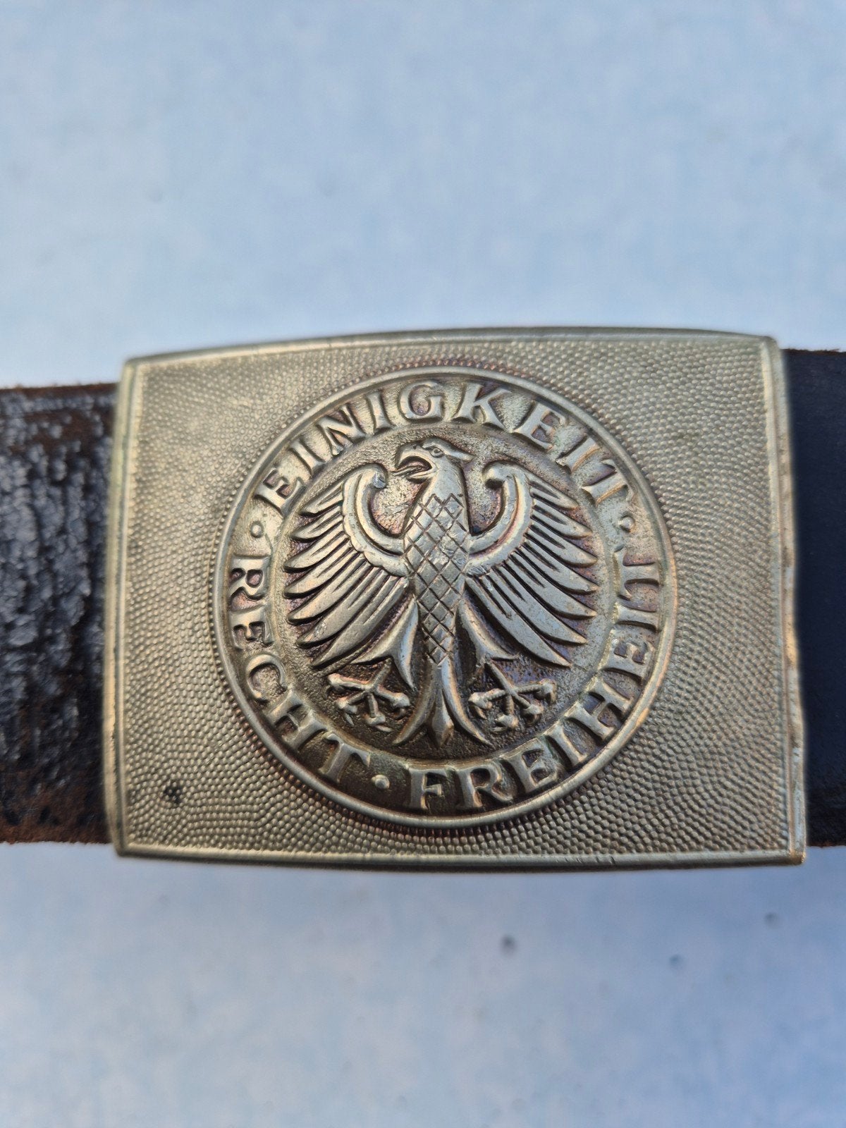 Orginele Bundeswehr legerriem met koppelgesp jaren 60, Verzamelen, Ophalen, Landmacht, Duitsland