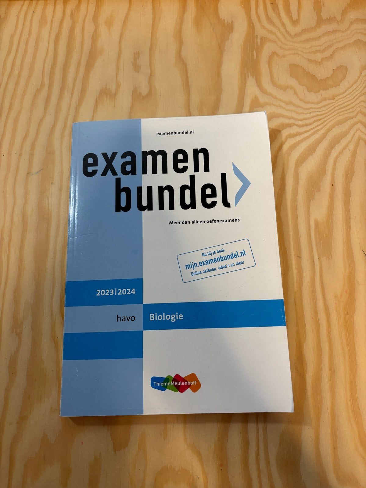 Examenbundel havo Biologie 2023/2024, Ophalen of Verzenden, Beta, Zo goed als nieuw, Overige niveaus