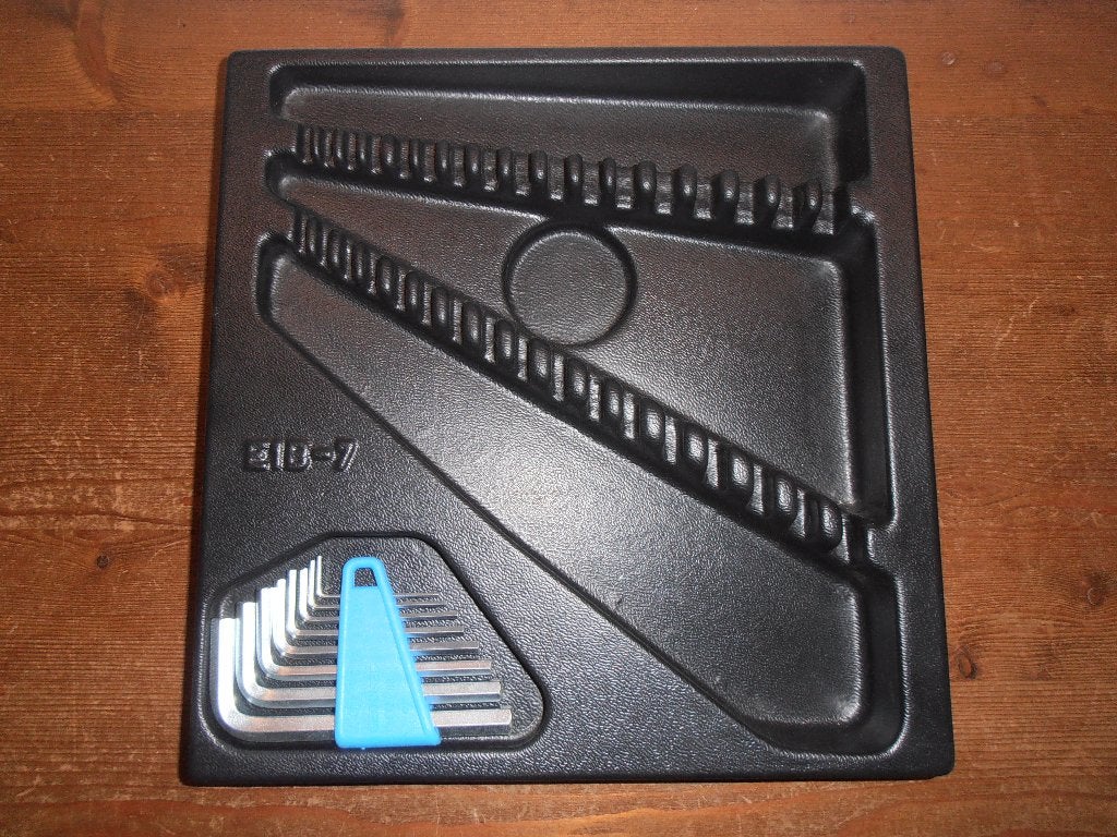 ZGAN Gedore gereedschapskar inleg module E1B-7 + Inbus set., Doe-het-zelf en Verbouw, Ophalen of Verzenden, Zo goed als nieuw