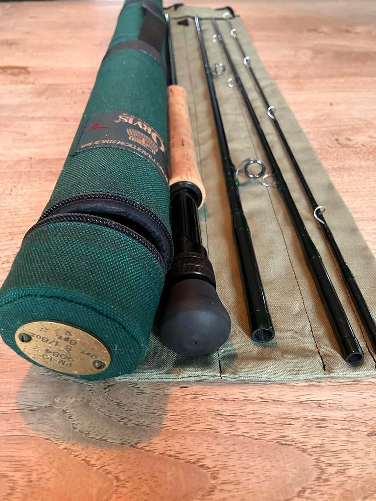 Orvis Power Matrix 10 Vliegvishengel – 9ft #8 – USA Classic, Watersport en Boten, Hengelsport | Vliegvissen, Ophalen of Verzenden