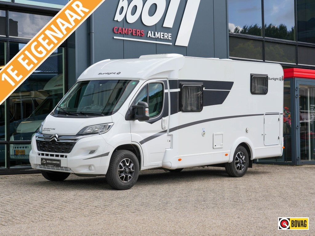 Sunlight V66 Adventure Edition - Lengte bedden, Caravans en Kamperen, Sunlight, Tot en met 2, 6 tot 7 meter, Bedrijf