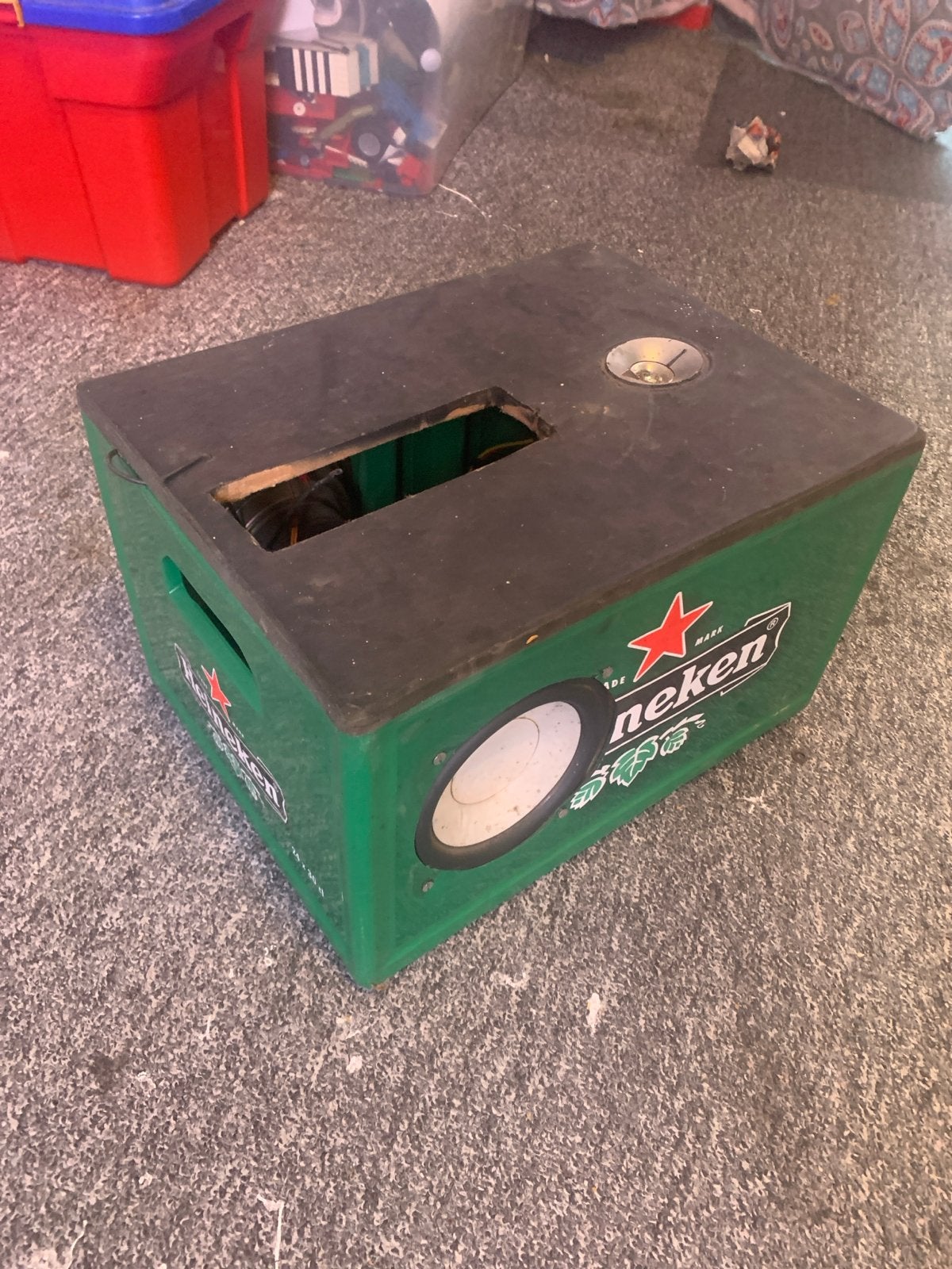 Heineken Party Speaker - Uniek en Krachtig Geluid, Gebruikt, Party speaker, Minder dan 60 watt, Ophalen