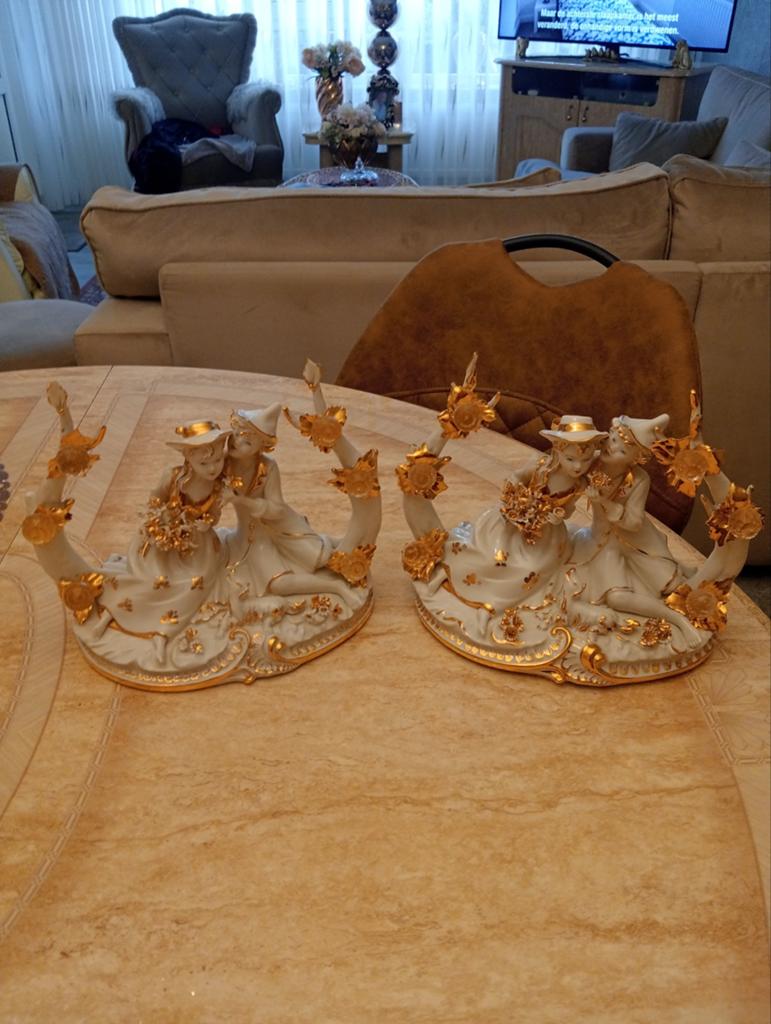 Capodimonte porseleinen poppen, Antiek en Kunst, Ophalen