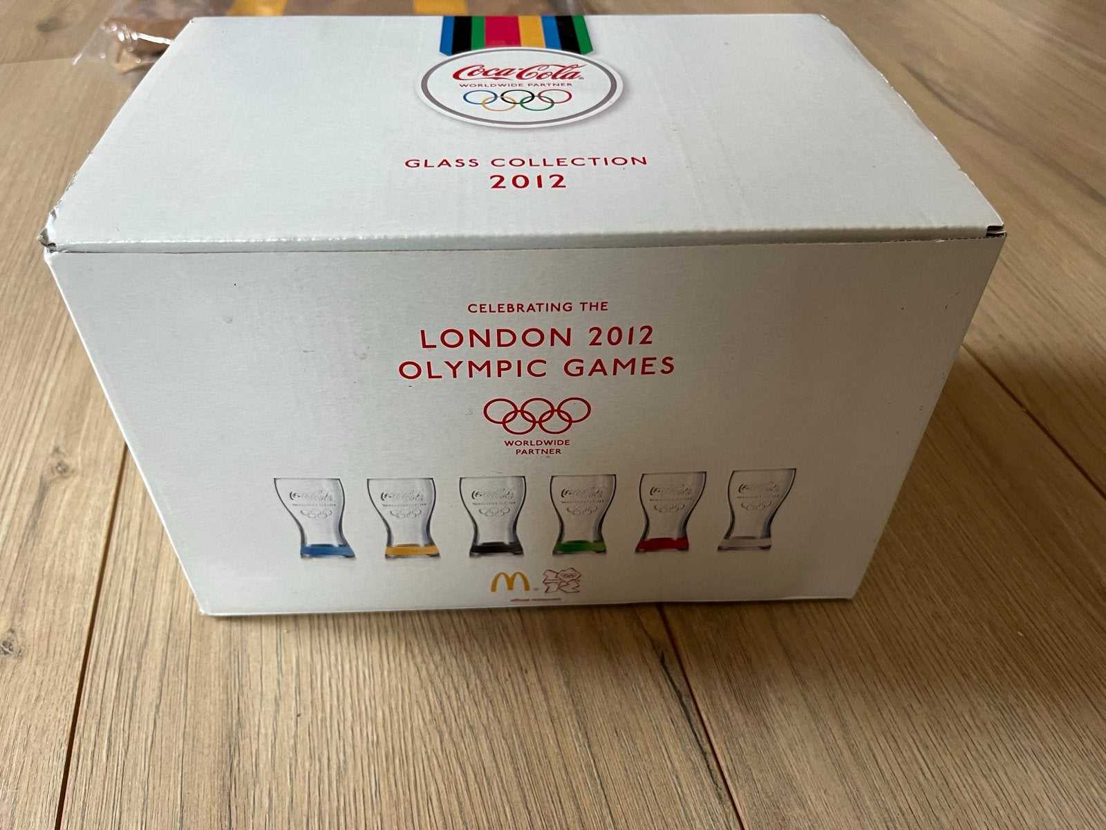Coca-Cola Olympische Spelen 2012 Glazen Collectie, Ophalen of Verzenden, Zo goed als nieuw