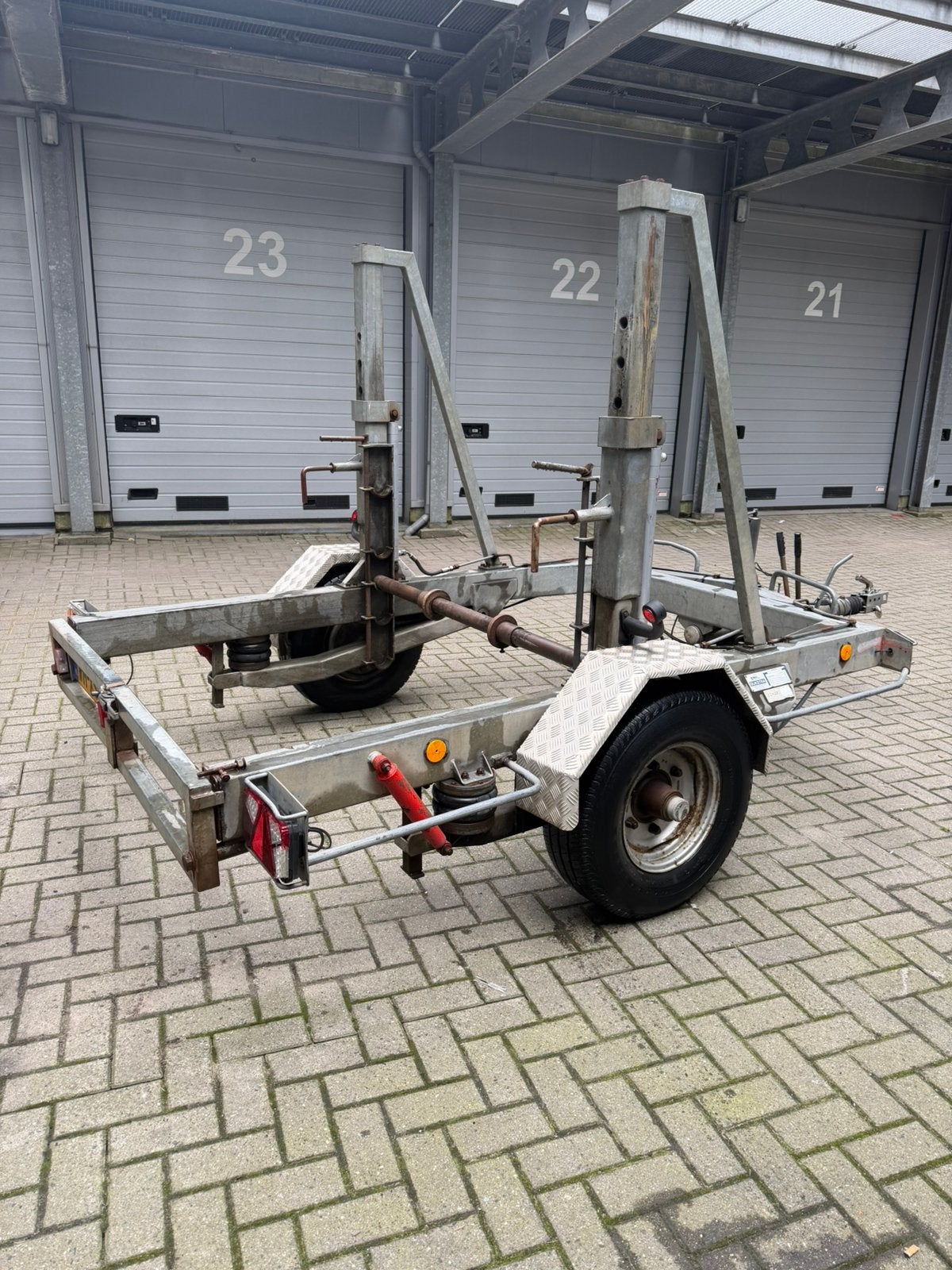 Haspelwagen, Ophalen, Zo goed als nieuw