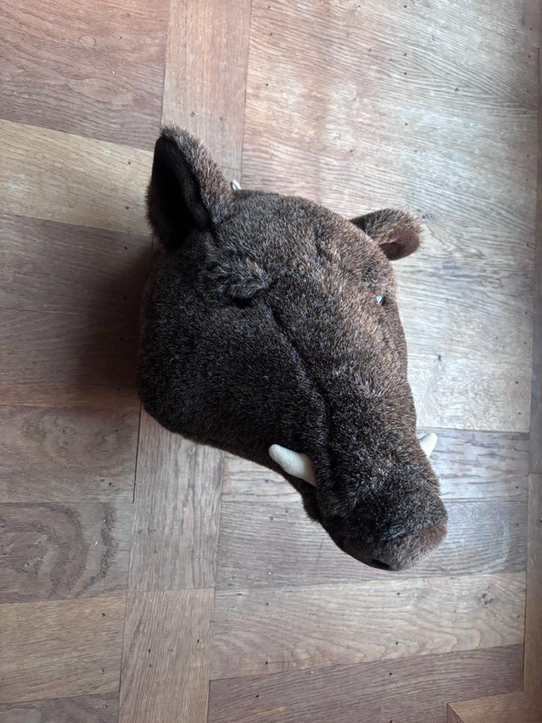 Wild & Soft Dierenkop - Muurdecoratie Kinderkamer, Ophalen of Verzenden, Gebruikt, Wanddecoratie