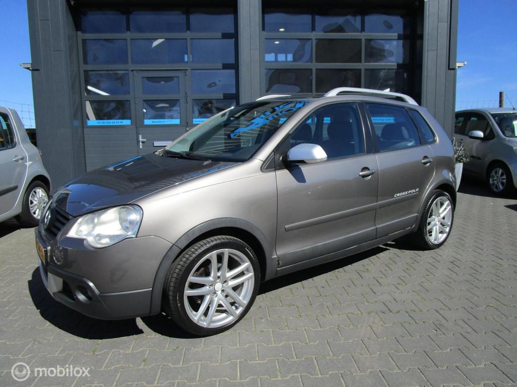 Volkswagen Polo 1.6-16V Cross 140dkm Org NL 1steEig Trekhaak, Auto's, Volkswagen, Voorwielaandrijving, Stof, Gebruikt, 1064 kg