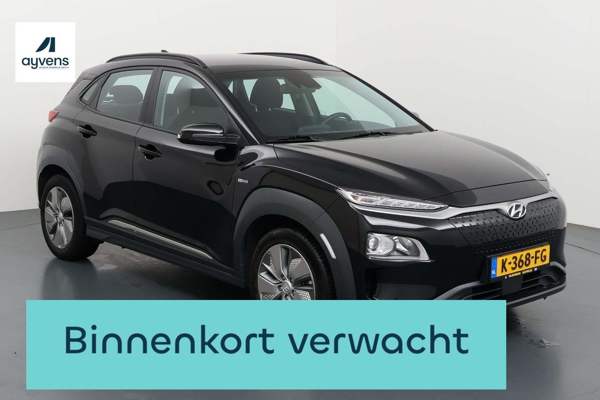 Hyundai Kona EV Comfort 64 kWh Krachtig en stijlvol elektris, Auto's, Stof, Gebruikt, Zwart, Origineel Nederlands