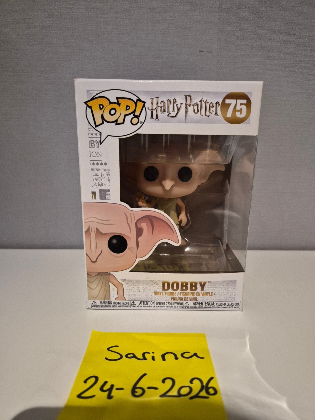 Harry potter funko pop dobby 75, Verzamelen, Verzenden, Zo goed als nieuw
