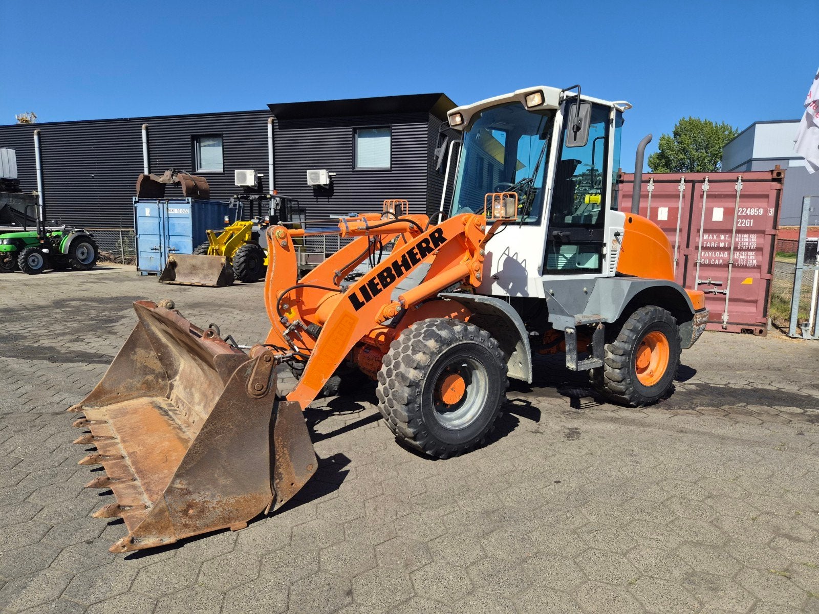 liebherr L509 stereo nette shovel direct inzetbaar, Ophalen of Verzenden, Wiellader of Shovel
