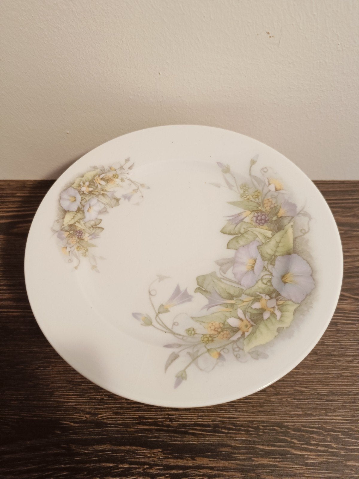 Set vintage borden met bloemmotief, Antiek en Kunst, Ophalen