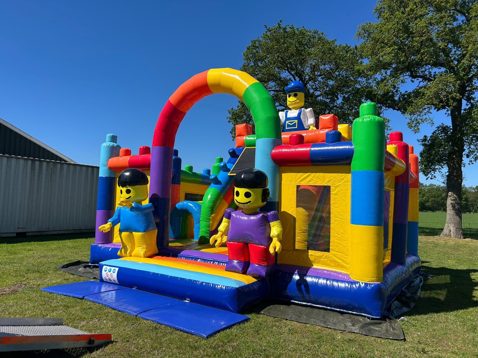 Springkussen LEGO XXL!, Ophalen of Verzenden, Zo goed als nieuw, Overige