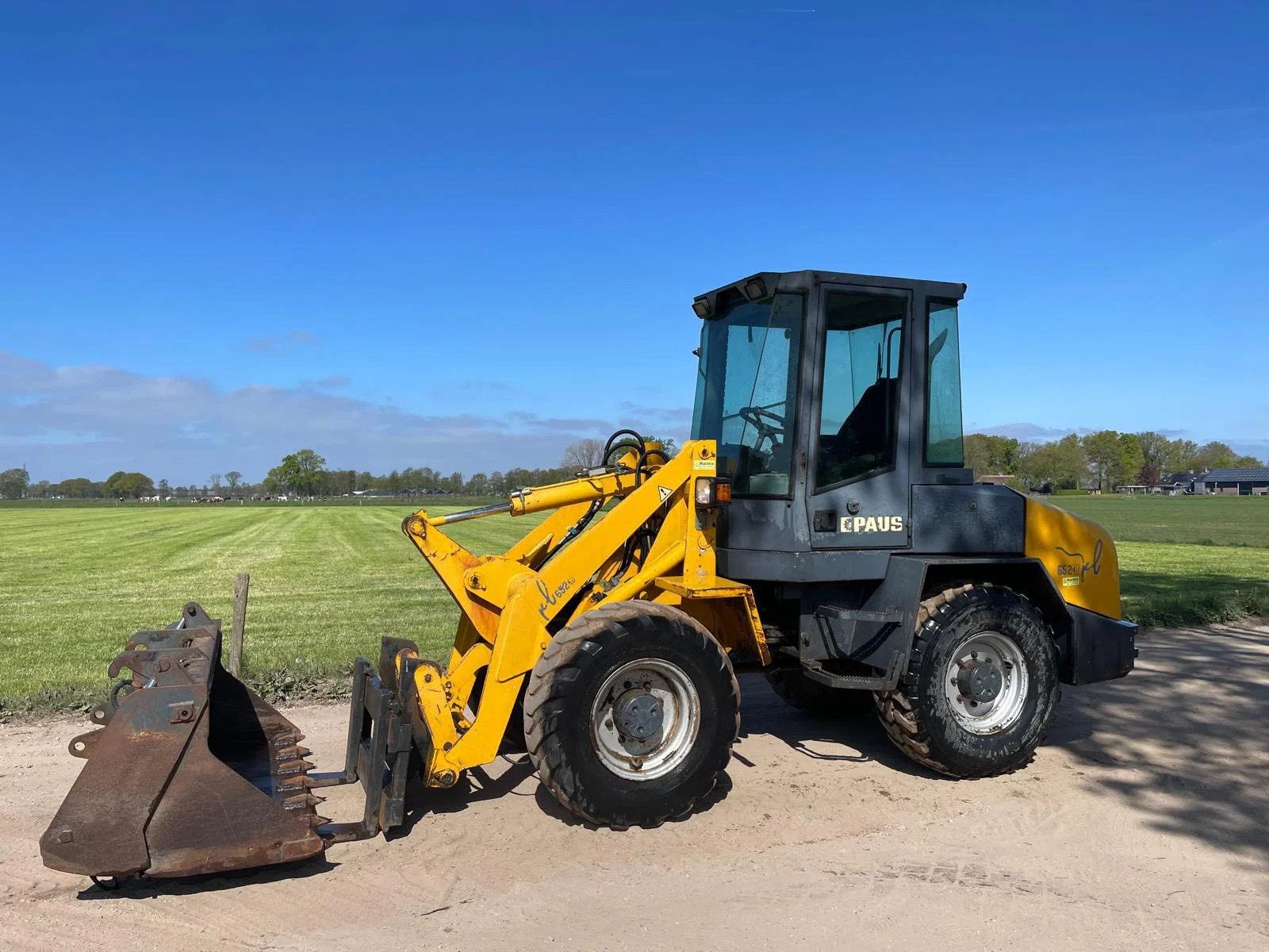 Paus RL 652 Shovel Loader MARGE (bj 2002), Wiellader of Shovel