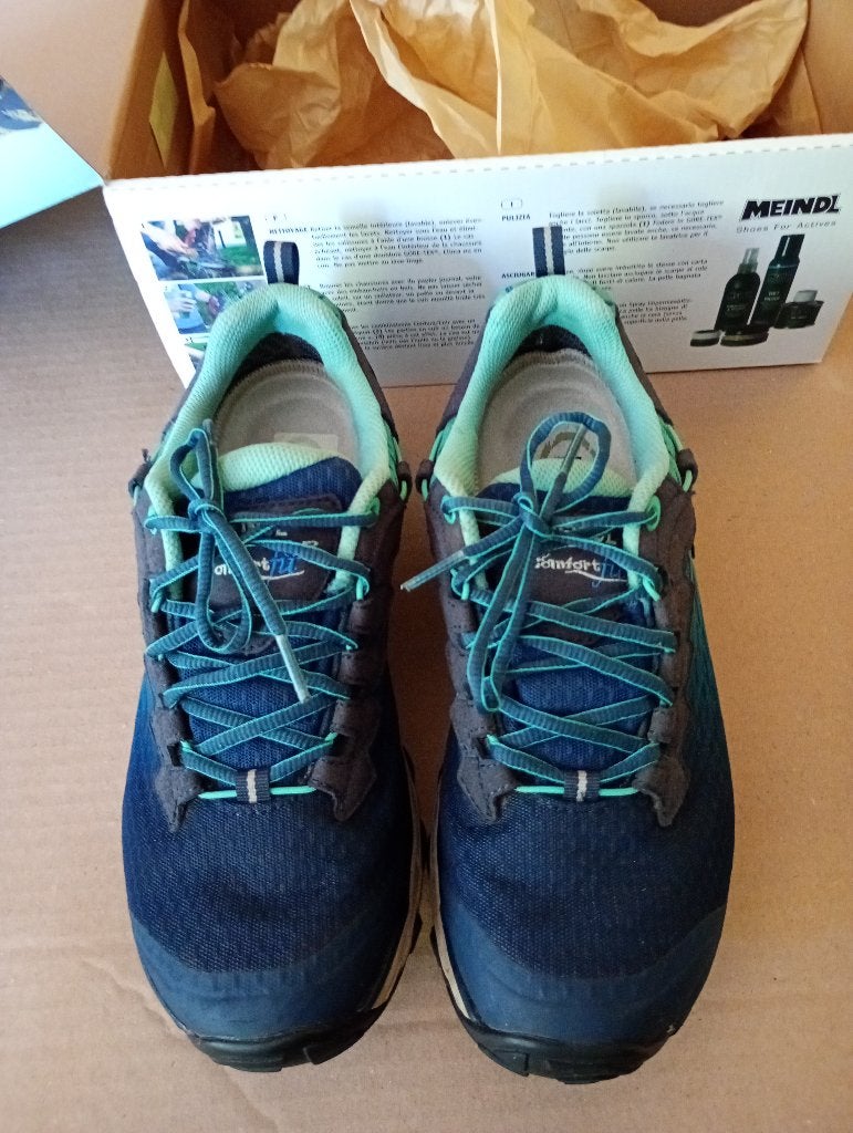 Meindl lage wandelschoenen dames maat 5 1/2, Ophalen of Verzenden, Zo goed als nieuw, Schoenen