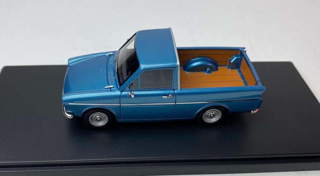 Lagamo 1:43 Daf 33 Pick Up V2 - 1970 blauw metallic, Overige merken, -, Nieuw, Ophalen of Verzenden