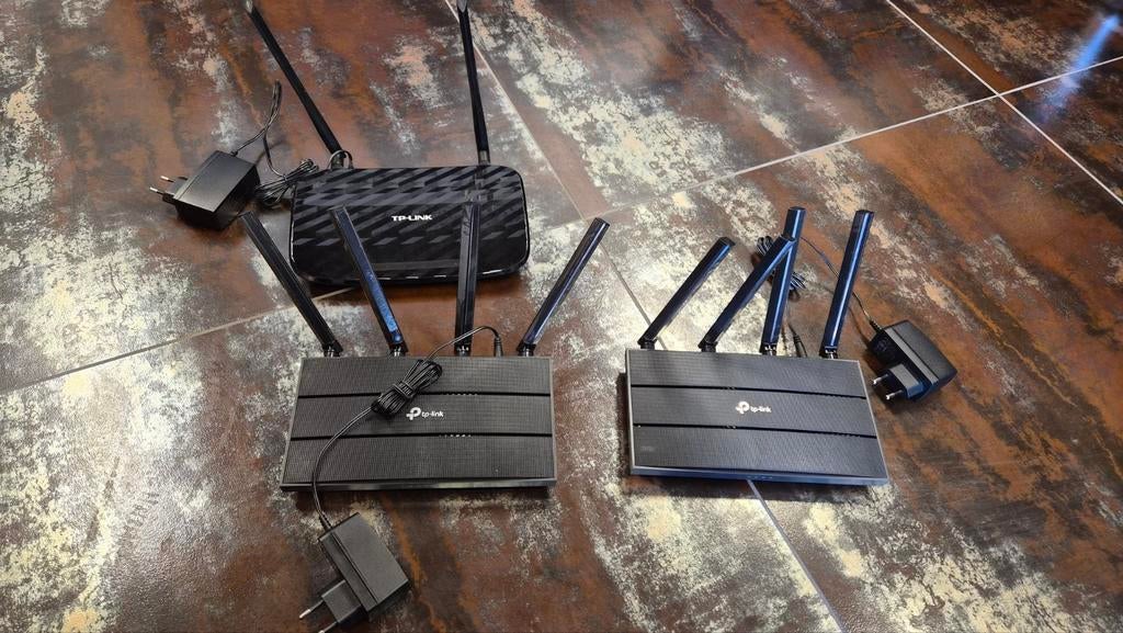 3 stuks TP-link wifi routers, Computers en Software, Ophalen, Zo goed als nieuw, Router, TP-LINK