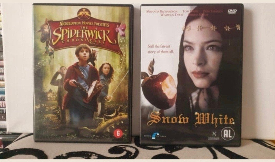 E.T., Sjakie, Spiderwick, Sneeuwwitje, Elf: per foto €4,95, Cd's en Dvd's, Gebruikt, Verzamelbox, Nederlands, Ophalen of Verzenden