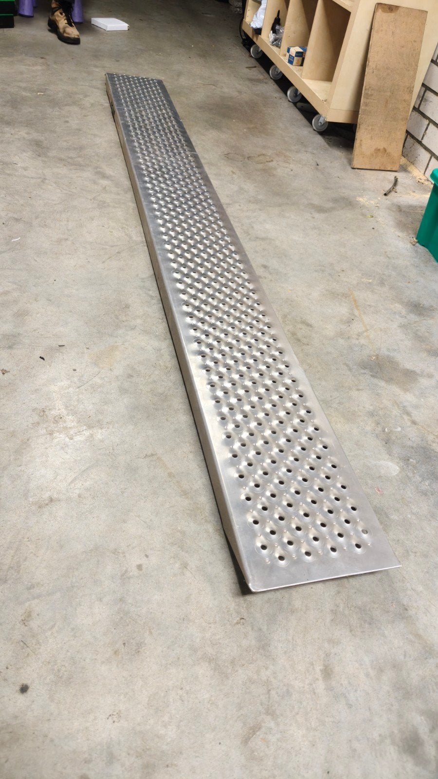 Daytona motor oprijplaat 250x26cm - Slechts 1x gebruikt!, Ophalen of Verzenden