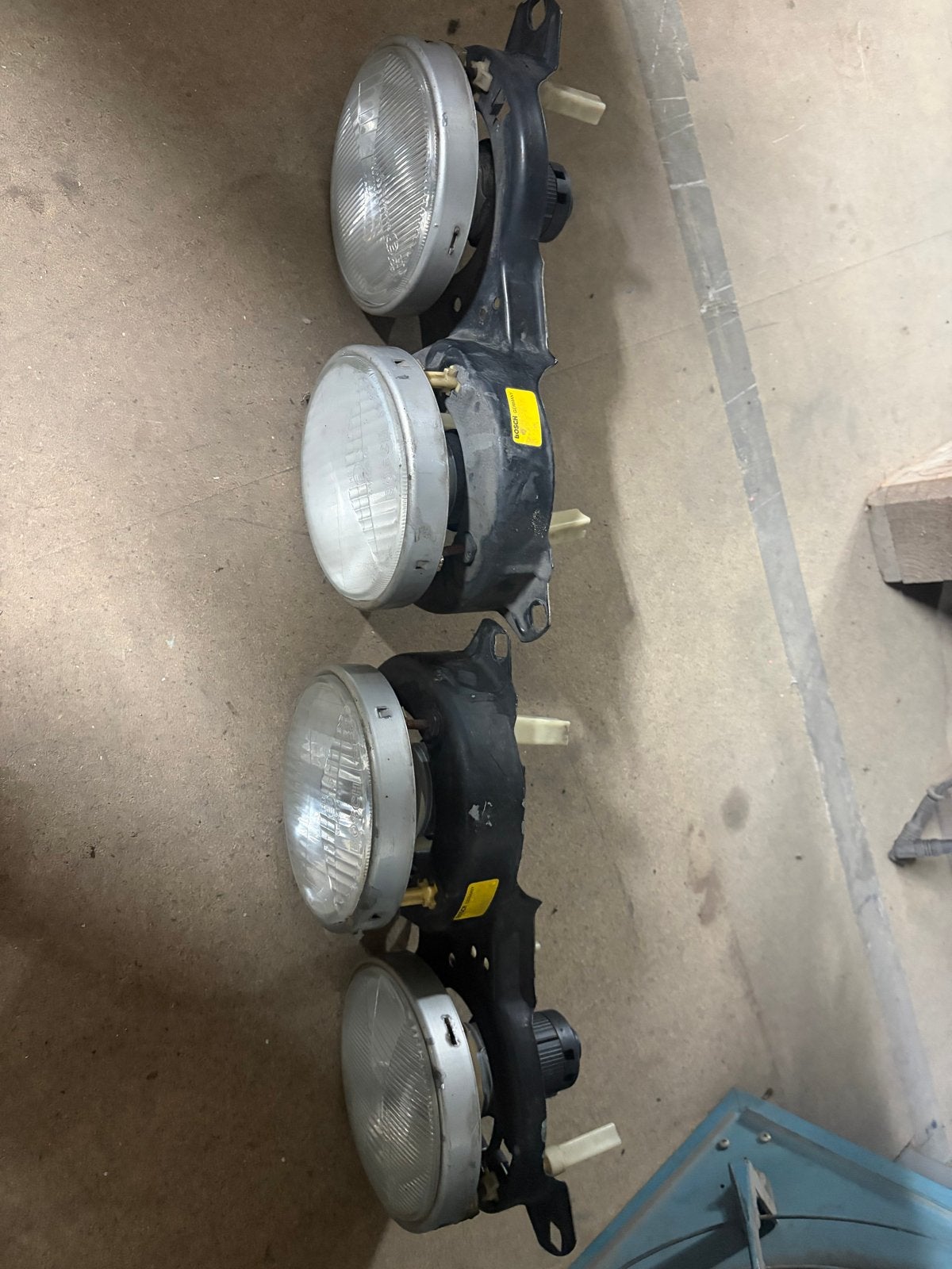 Set koplampen BMW E30 type 1 origineel, Auto-onderdelen, Ophalen, Gebruikt, BMW