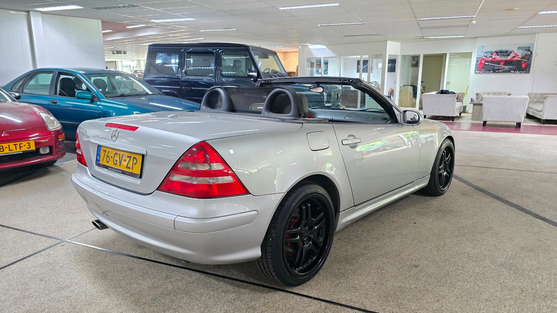 Mercedes-Benz SLK-klasse 200 K., Auto's, Automaat, 1998 cc, Achterwielaandrijving, Gebruikt