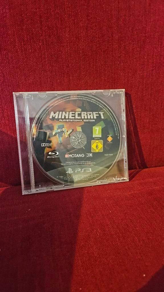 Minecraft PS3, Spelcomputers en Games, Games | Sony PlayStation 3, Gebruikt, Ophalen of Verzenden, Eén computer, 3 spelers of meer