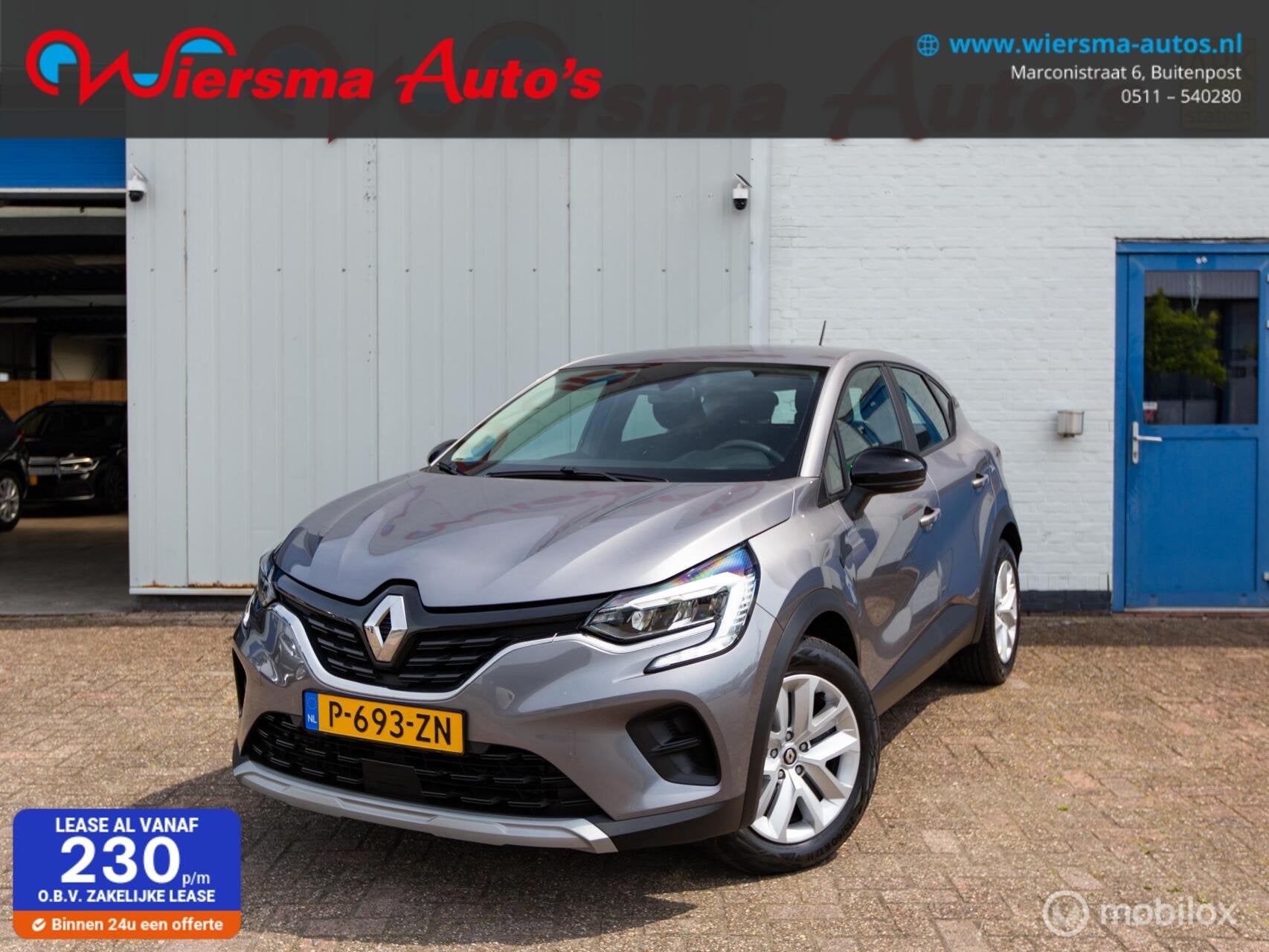 Renault Captur 1.6 E-Tech Hybrid 145|OrigNL|Afleverklaar|Aut, Auto's, 715 kg, Origineel Nederlands, Bedrijf, Hybride Elektrisch/Benzine