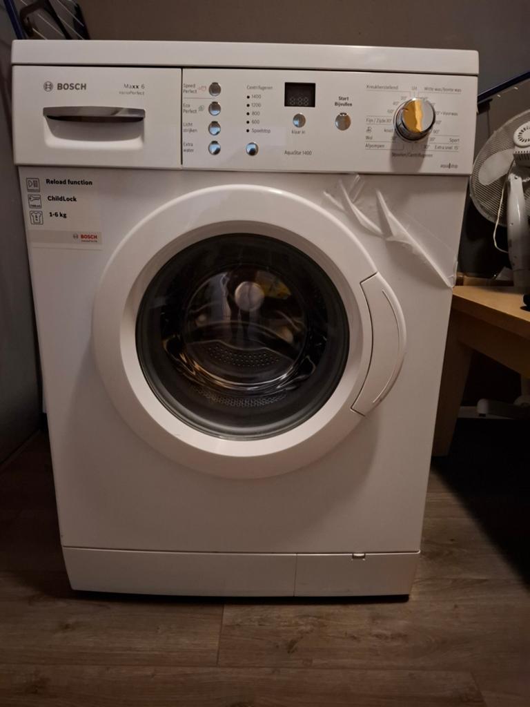 Wasmachine bosch, Ophalen, Gebruikt, Voorlader, 90 tot 95 cm