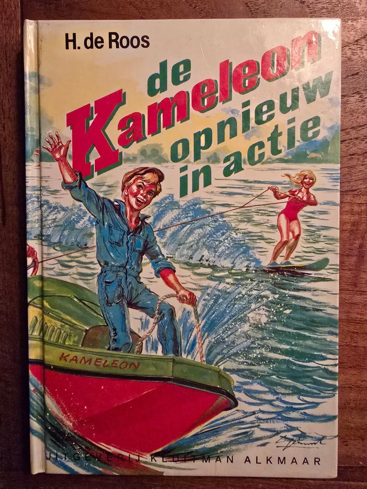 De Kameleon opnieuw in actie - H. de Roos, Boeken, Ophalen of Verzenden, Gelezen, H. de Roos, Fictie algemeen