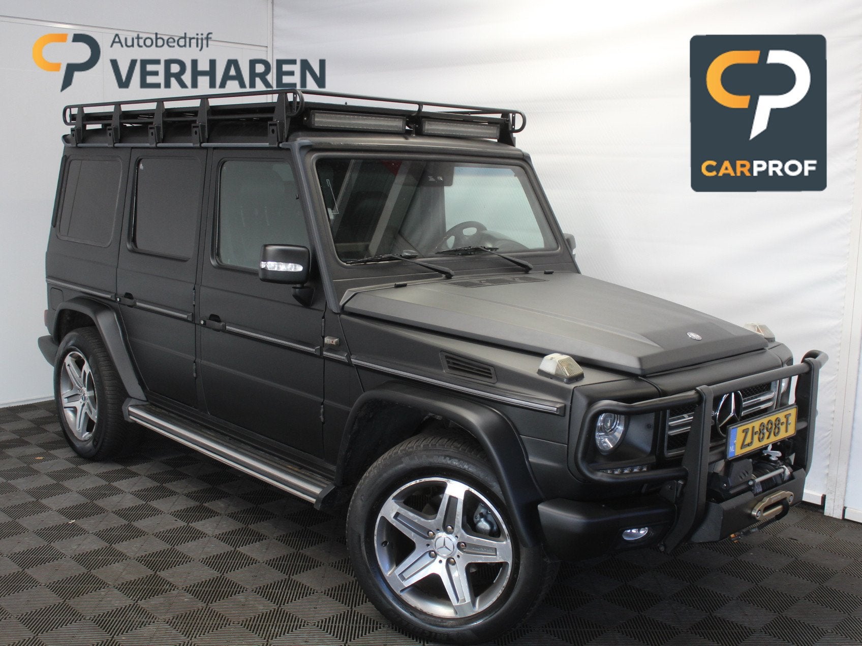 Mercedes-Benz G-Klasse 500 St.Wagon CLIMATE | CRUISE | LMV |, Auto's, Oldtimers, Automaat, Zwart, 296 pk, Stoelverwarming