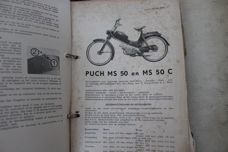 Bromfiets vademecum hulpmotoren brommers Berini Puch DMF etc, Fietsen en Brommers, Ophalen of Verzenden