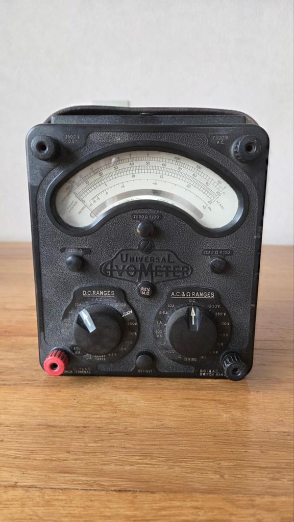 Vintage Universal AVO METER Model 8 - Klassieke Multimeter, Antiek en Kunst, Antiek | Gereedschap en Instrumenten, Ophalen