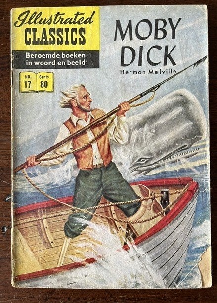 Moby Dick van Herman Melville, Eén comic, Herman Melville, Europa, Ophalen of Verzenden