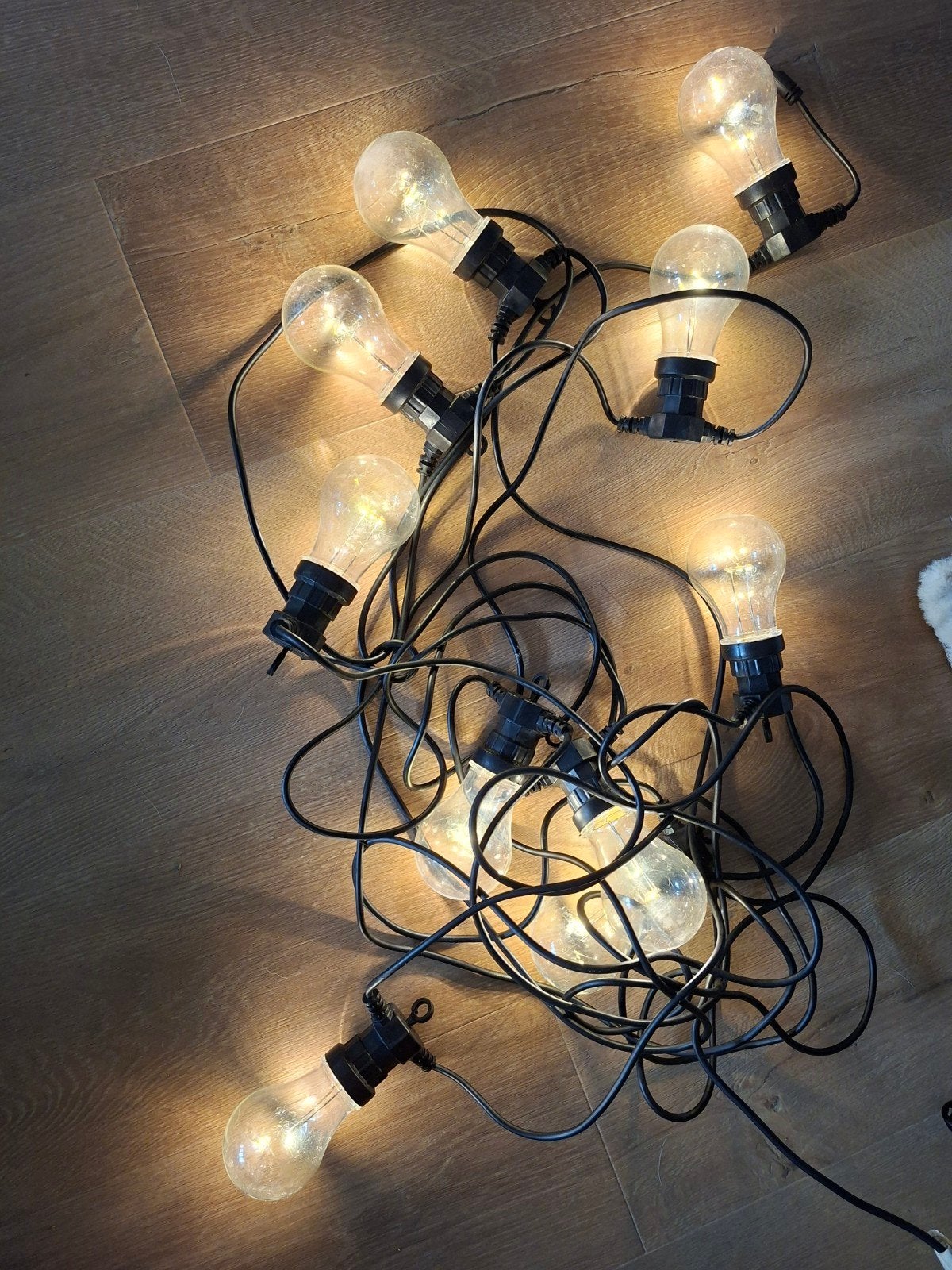 Lichtsnoer 10 led, Ophalen, Zo goed als nieuw