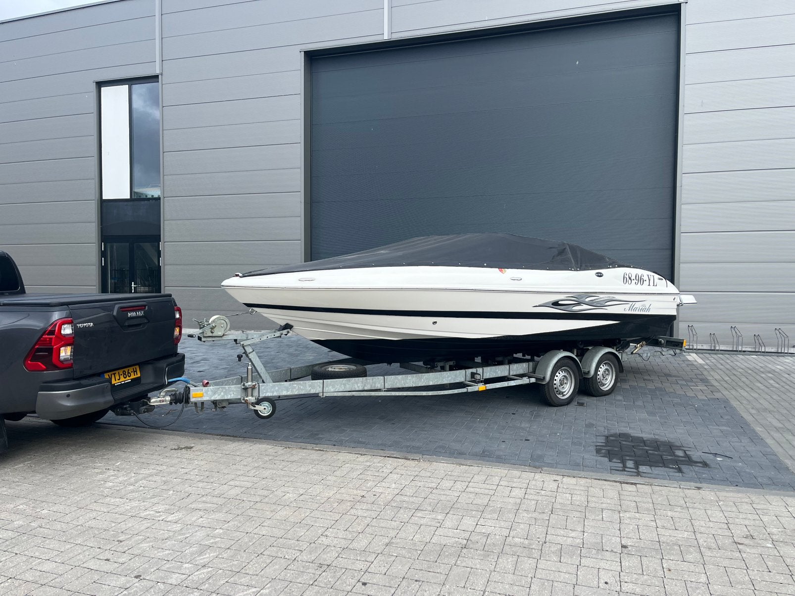 Speedboot Mariah SX22, Watersport en Boten, Ophalen, Zo goed als nieuw
