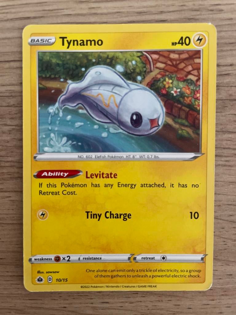 McDonald's Pokémon 2022 Promokaarten - Tynamo, Chinchou, Dra, Ophalen of Verzenden, Zo goed als nieuw, Meerdere kaarten