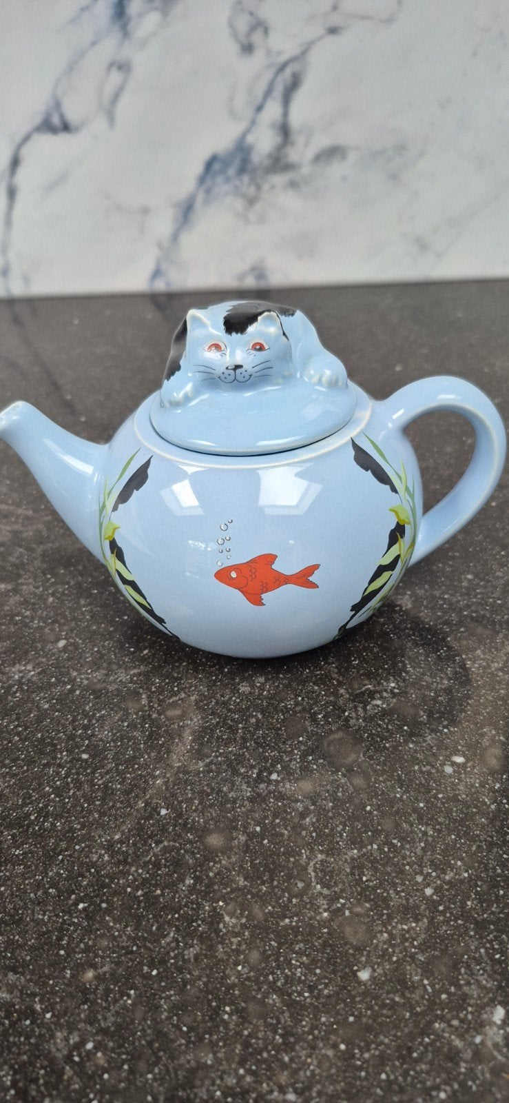 theepot JUDY WOOTTON WADE ENGLAND, Overige merken, Keramiek, Vintage, Ophalen of Verzenden