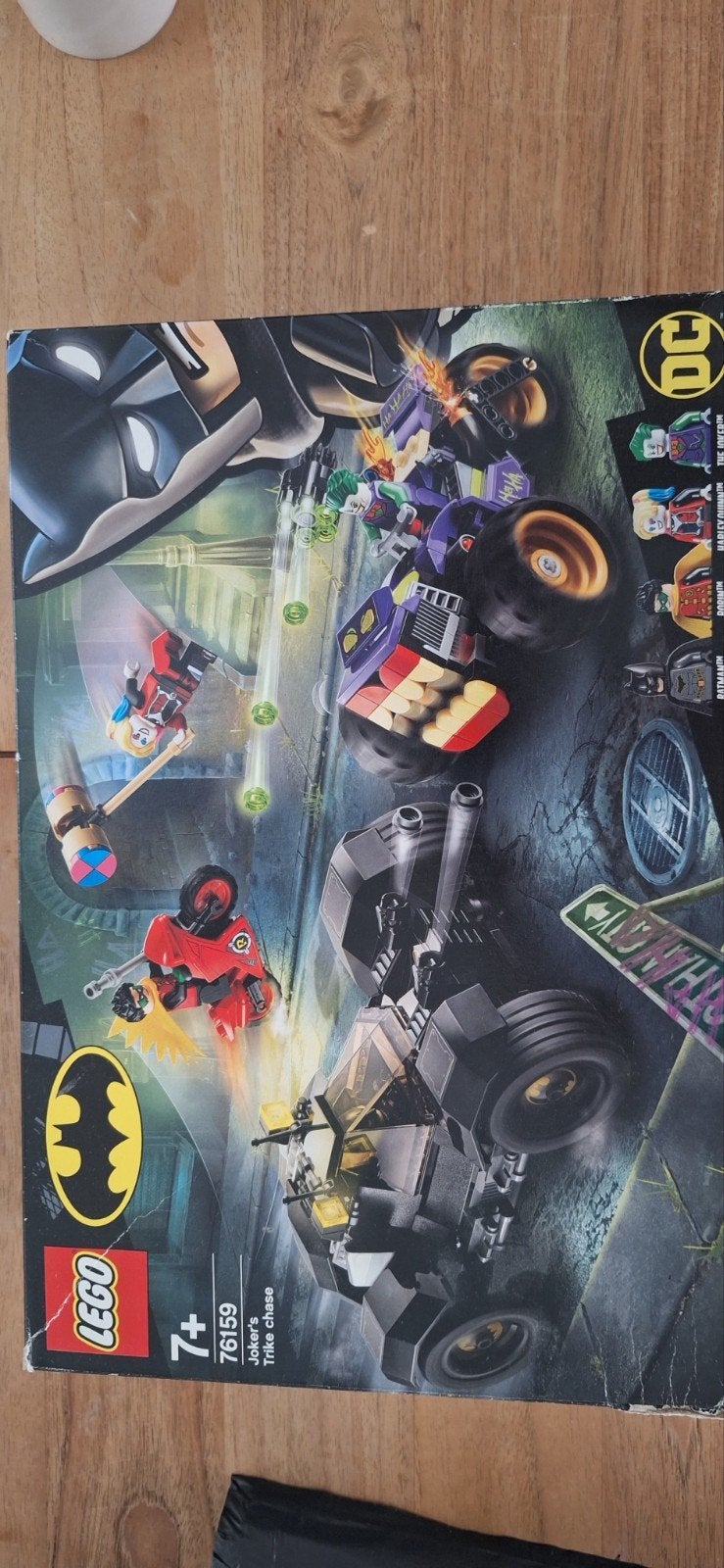 LEGO Batman 76159 Joker's Trike Chase - Compleet en Gebouwd, Ophalen of Verzenden, Gebruikt
