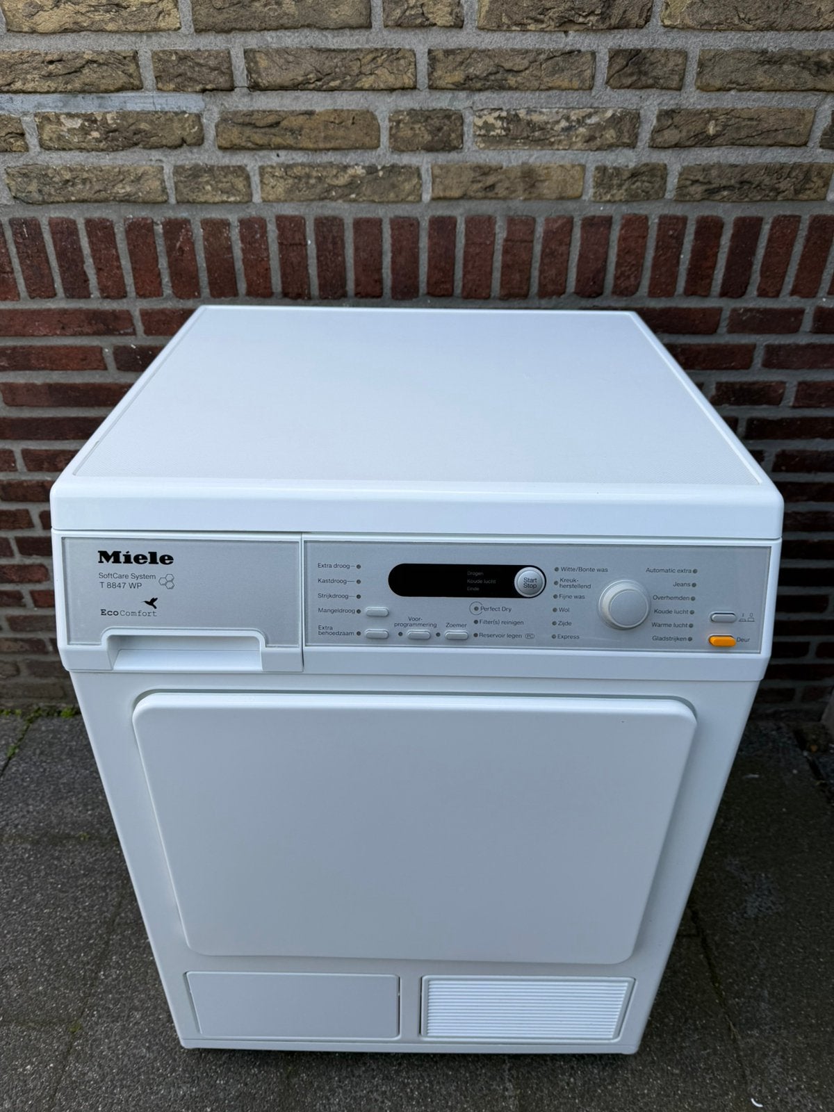Miele 8KG Warmtepomp Droger, Ophalen, Overige typen, 8 tot 10 kg, Zo goed als nieuw