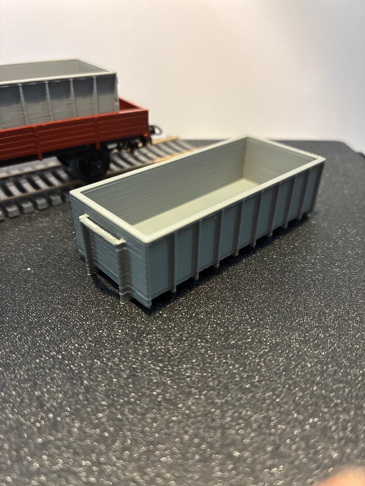 H0 Scenery: Grijze Containerbak, Ophalen of Verzenden, Nieuw, Overige typen