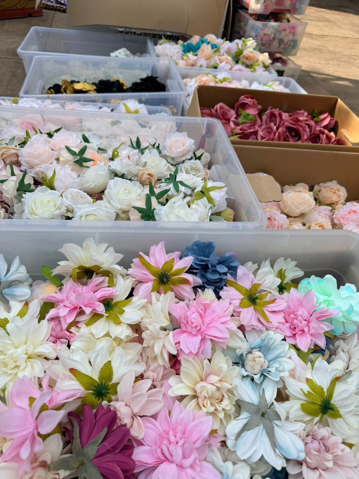 GIGANTISCHE PARTIJ KUNSTBLOEMEN VEEL SOORTEN & KLEUREN!, Huis en Inrichting, Ophalen, Nieuw