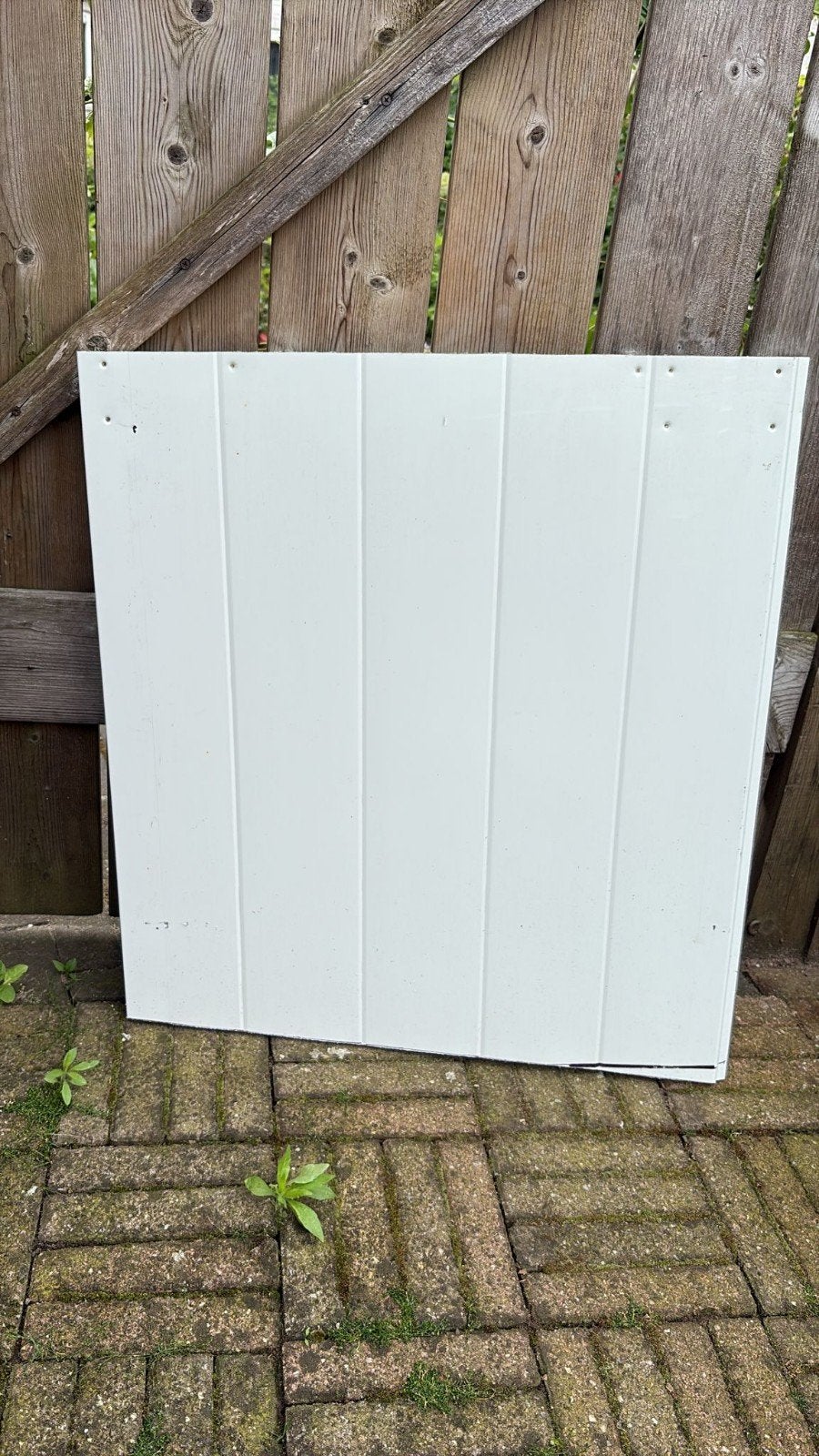 GRATIS Witte sandwichpanelen, 8 stuks 60*78, Ophalen