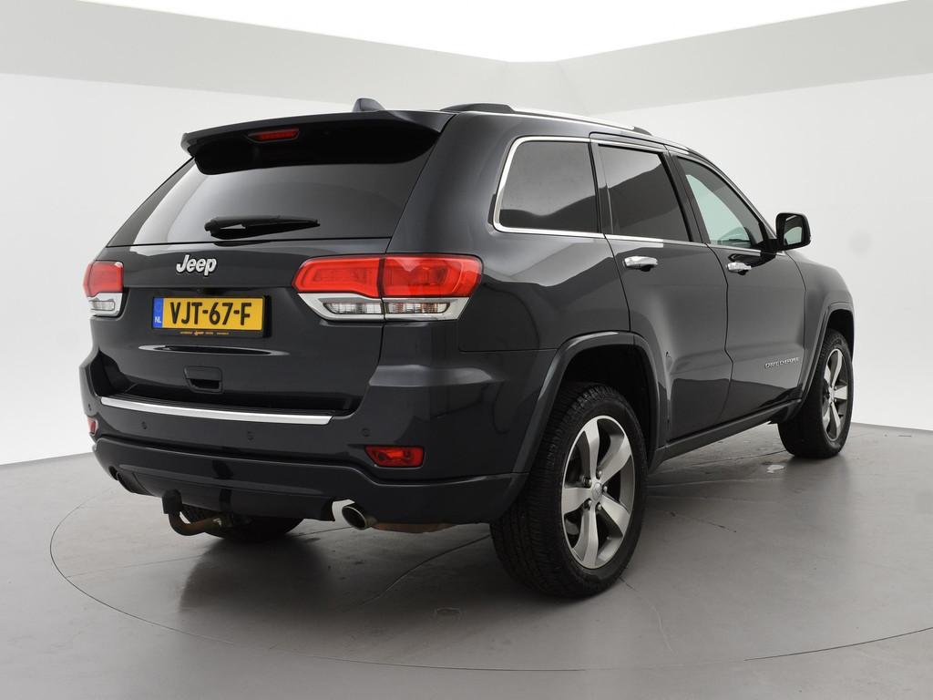 Jeep Grand Cherokee 3.0 CRD AUT. GRIJS KENTEKEN OVERLAND + A, Auto's, Jeep, Gebruikt, 2987 cc, Leder, Bedrijf