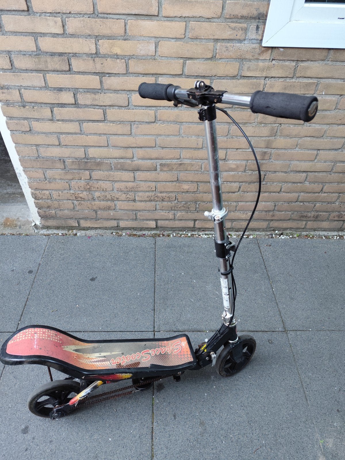 Space Scooter X590 - Gebruikte Step met Kettingaandrijving, Ophalen, Gebruikt, Gewone step, Space Scooter
