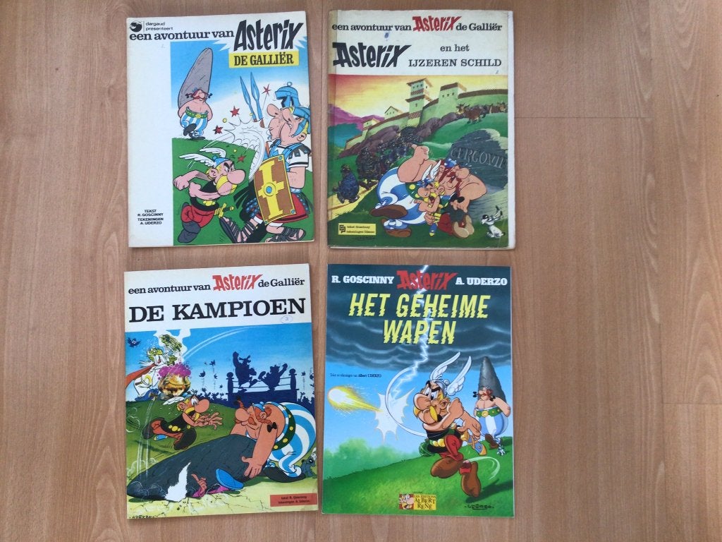 Asterix stripboeken, Boeken, Stripboeken, Gelezen, Ophalen of Verzenden, Goscinny & Uderzo, Meerdere stripboeken