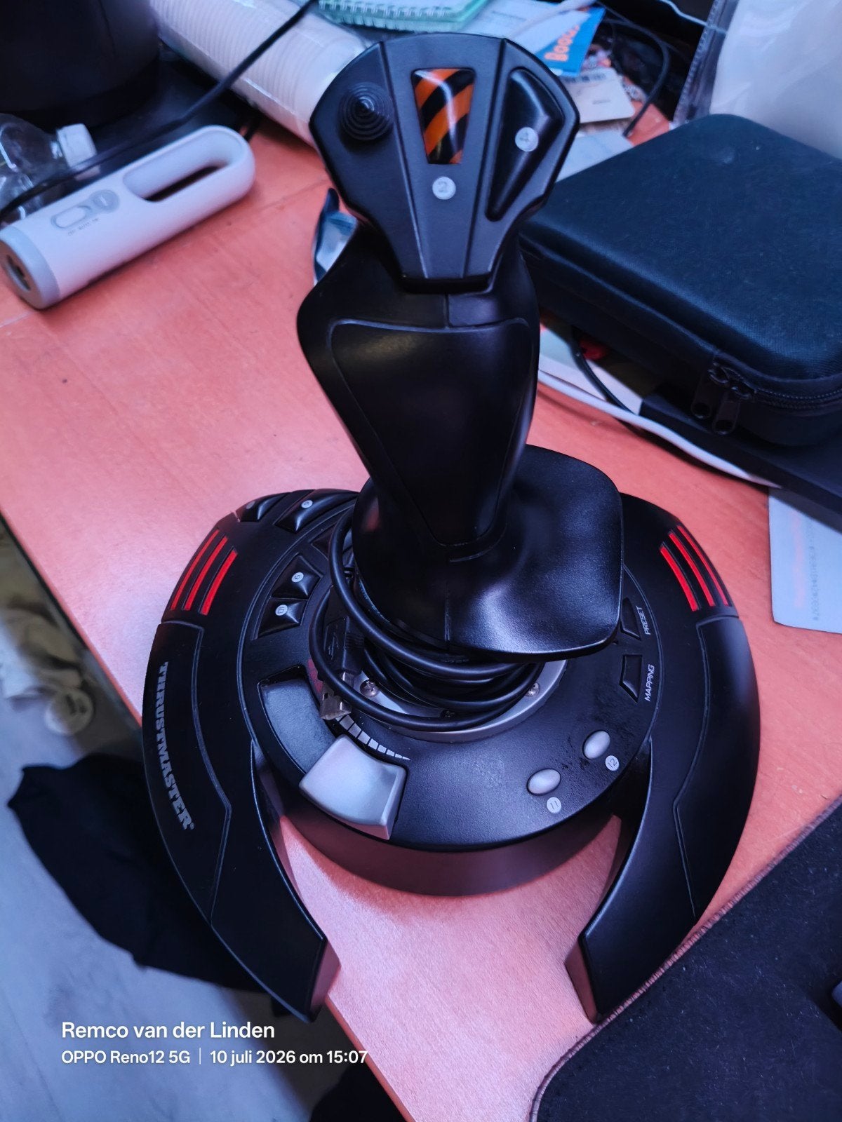 Thrustmaster T flight stick x, Computers en Software, Joysticks, Ophalen of Verzenden, Gebruikt, Thrustmaster TCA