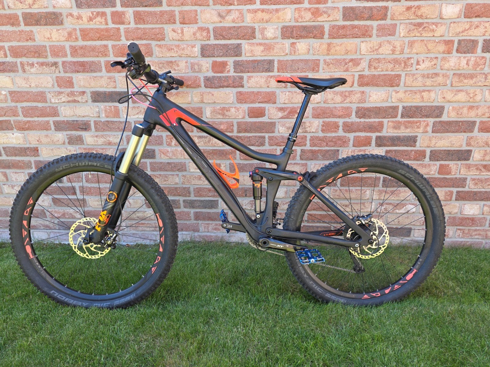 Cube Stereo 140 C62 Race Carbon Fully MTB Mountainbike, Fietsen en Brommers, Fietsen | Mountainbikes en ATB, Ophalen, Gebruikt
