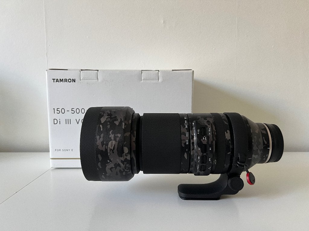 Tamron 150-500mm DI III VC VXD zoom lens voor Sony E & FE, Ophalen, Sony E-mount, Handmatige focus, Telelens