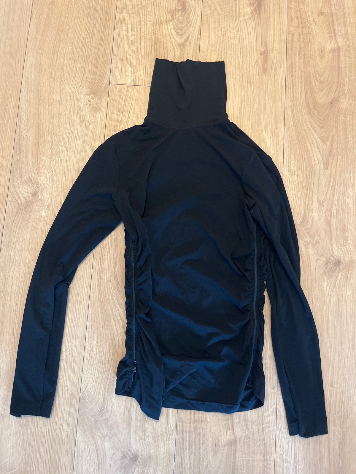 Zwarte coltrui met lange mouwen - Anti-Flirt Collection, Zwart, Ophalen of Verzenden, Zo goed als nieuw, Lange mouw